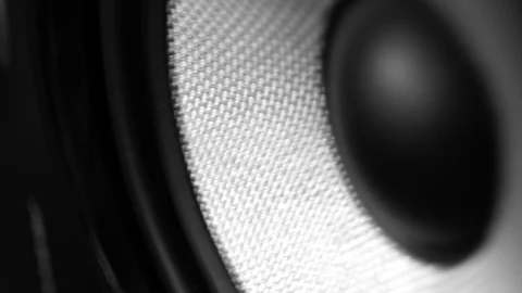 Bass speaker 2 Video stock 103178838