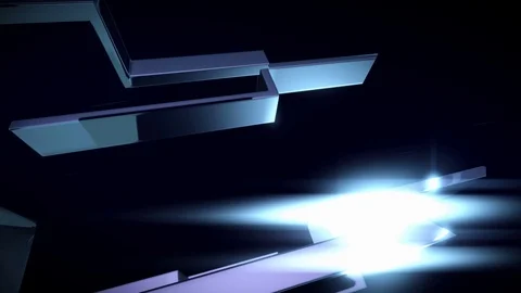 Bass Strips Looping Animation Stock Footage 73606533