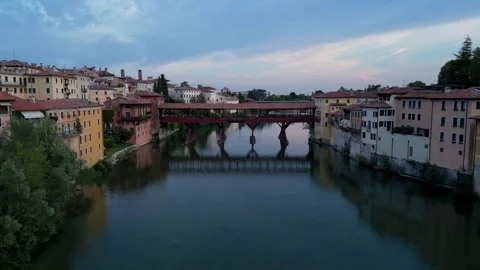Bassano del grappa Stock Footage 345085142