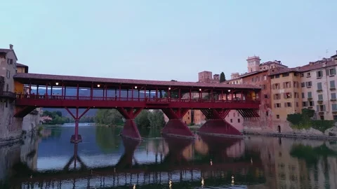 Bassano del grappa 스톡 동영상 345085237