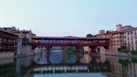 Bassano del grappa Vídeo Stock 345085379