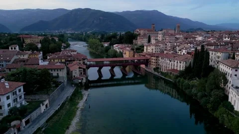 Bassano del grappa Stock Footage 345085596