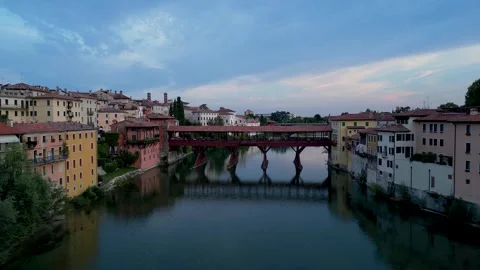 Bassano del grappa 스톡 동영상 345085904