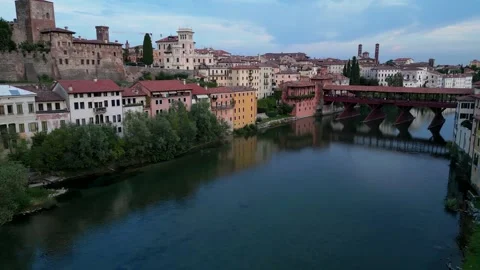 Bassano del grappa Stock Footage 345085994
