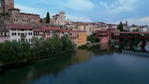 Bassano del grappa Stock Footage 345086032