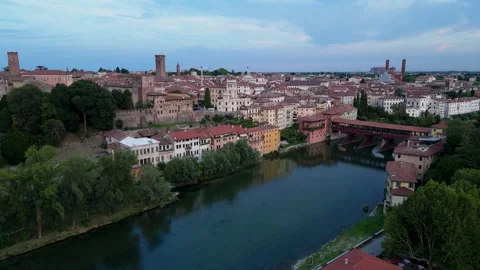 Bassano del grappa 스톡 동영상 345086161