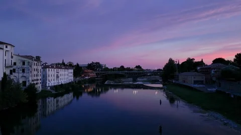 Bassano del grappa Stock-Footage 345086500