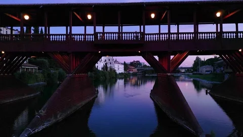 Bassano del grappa Stock Footage 345086569