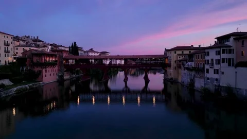 Bassano del grappa 库存影片 345086710