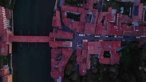 Bassano del grappa Stock Footage 345087175