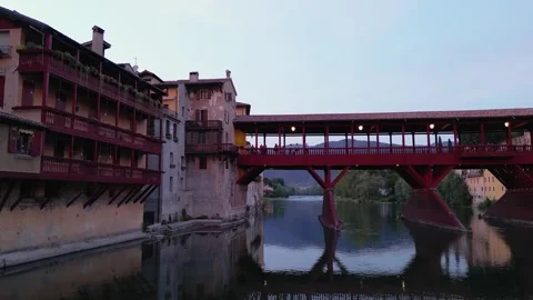Bassano del grappa Vídeos de archivo 345087766