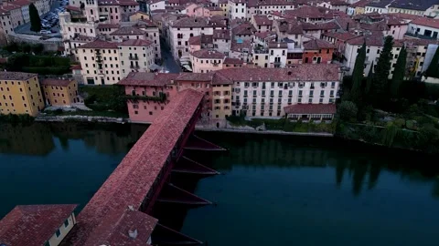 Bassano del grappa 스톡 동영상 345088277