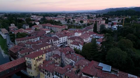 Bassano del grappa Stock Footage 345088376