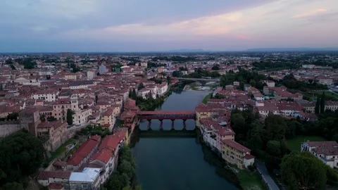 Bassano del grappa 스톡 동영상 345088423