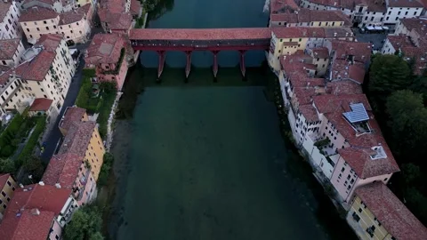 Bassano del grappa 스톡 동영상 345088441