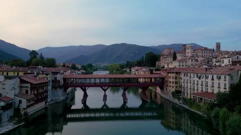 Bassano del grappa Stock Footage 345088651