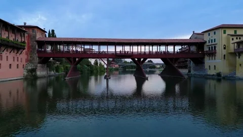 Bassano del grappa Stock Footage 345088816