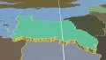 Basse-Normandie - France region extruded. Solids. 4k or 4k+ Resolution