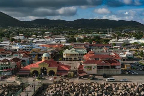 Basseterre Skyline Stock Photos
