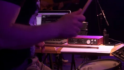 Bassist Stock Footage 108709587