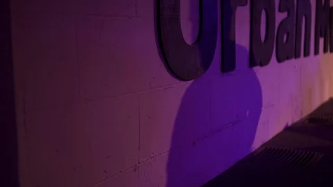 Bassist shadow Stock Footage 108709603