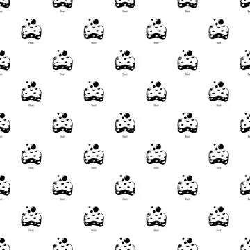 Bast pattern vector seamless Stock Illustration