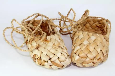 Bast shoe Stockfoto's