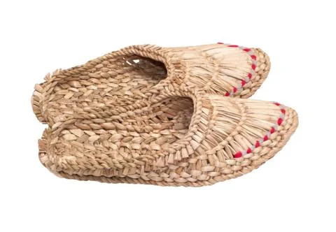 Bast shoes. Stock Photos