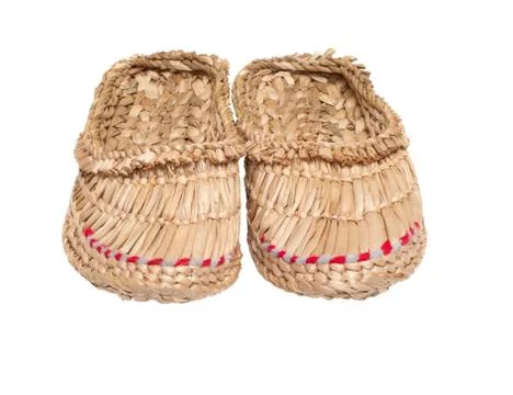 Bast shoes. Stock Photos