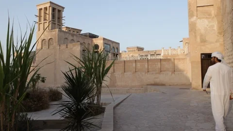 Bastakiya, Dubai. Stock Footage 90845965