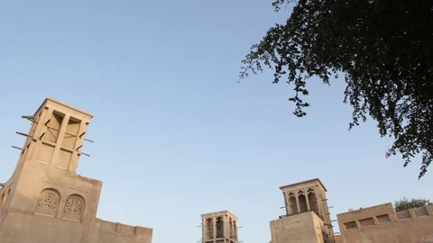 Bastakiya, Dubai. Stock Footage 90847010