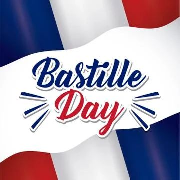 Bastille day design Stock Illustration