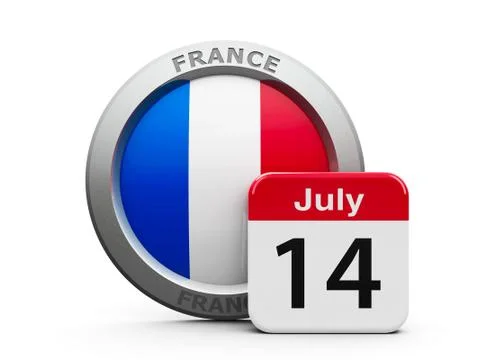 The Bastille Day Stock Illustration