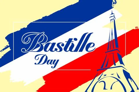 Bastille Day Stock Illustration