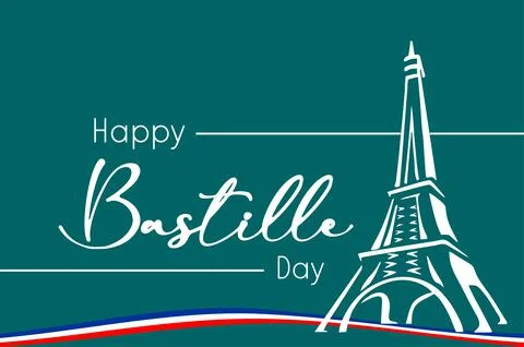 Bastille Day Stock Illustration
