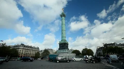 Bastille Stock Footage 27616781