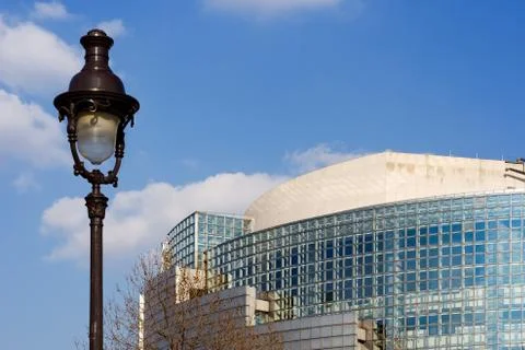 The bastille opera Stock Photos