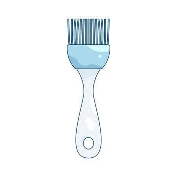 Basting brush Illustrazione stock