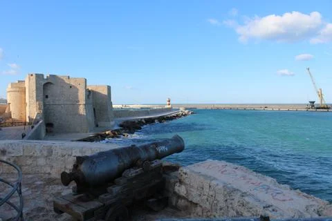 Bastion cannons Stock Photos