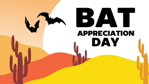 Bat Appreciation Day to protect the bat ecosystem Stock Footage 331416484