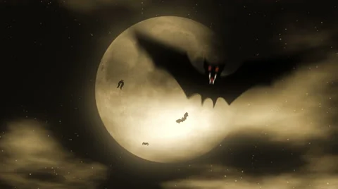 Bat Attack 2 - Halloween Party Video Background Loop Vidéo 31808309