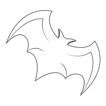 Bat icon vector illustration design Stock Illustration