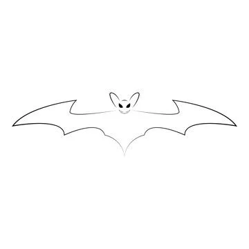 Bat icon vector illustration design Stock Illustration
