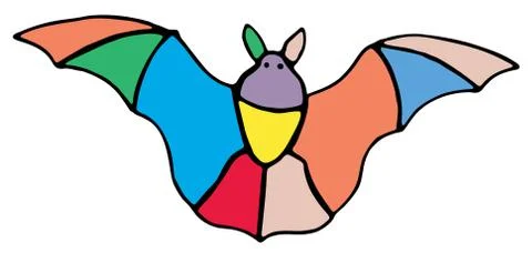 Bat Stock Illustration