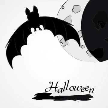 Bat Illustrazione stock