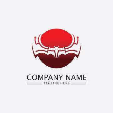 Bat logo animal and vector, wings, black, halloween, vampire, gothic, illus.. Stock Illustration