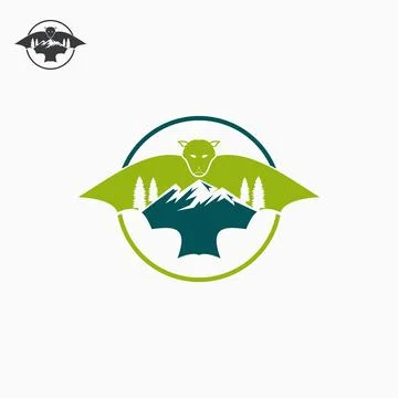 Bat logo Stock Illustration