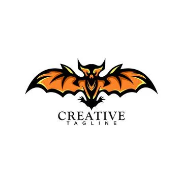 Bat logo Stock Illustration