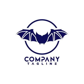 Bat logo Stock Illustration