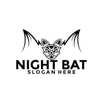 Bat logo vector, Creative Bats logo design template Stock Illustration